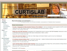 Tablet Screenshot of curtislab.org